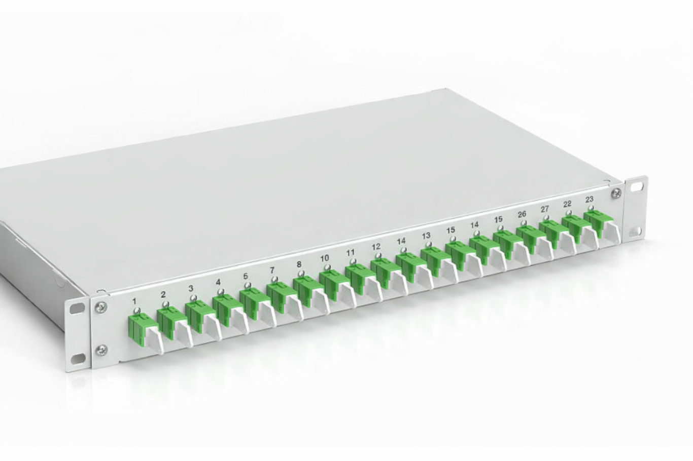 Spleißbox 24x E2000/APC OS2 SX (Simplex)
