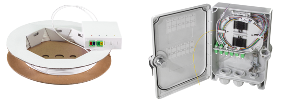 LWL Anschlussdose GFTA HÜP APL LC/APC SC/APC OS2 Singlemode