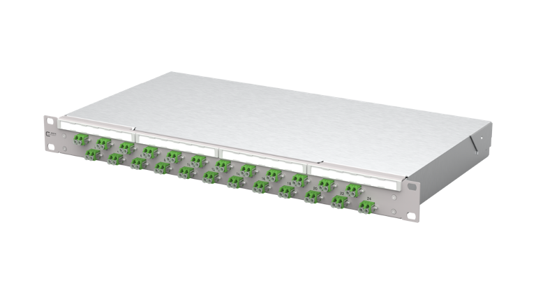 Spleißbox 24x E2000/APC OS2 SX (Simplex)